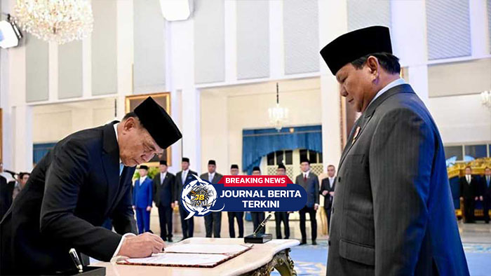 [VIDEO] Resmi! Prabowo Lantik Letjen (Purn) Djamari Chaniago Jadi Menko Polkam