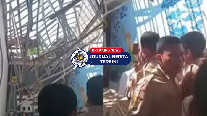[VIDEO] SMKN 1 Cileungsi Ambruk saat Proses Belajar Berlangsung, 35 Siswa Terluka