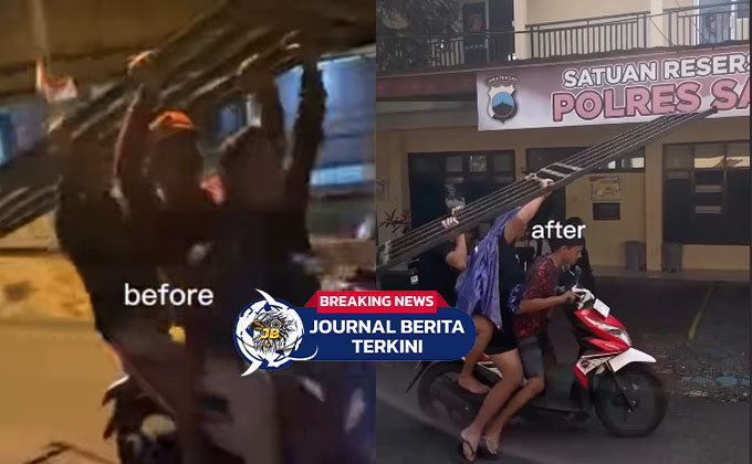[VIDEO] Satreskrim Polres Salatiga amankan pelaku pencurian pagar Mapolres Salatiga
