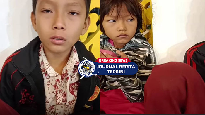 [VIDEO] Sedih! Bocah di Binjai Bawa Adiknya Pergi, sebut Tak Tega Lihat Adiknya Kerap Dipvkul Nenek Tiri