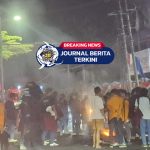 [VIDEO] Situasi Memanas! Massa Aksi di Simpang 5 Telaga hingga Jalur Andalas Dibubarkan Polisi