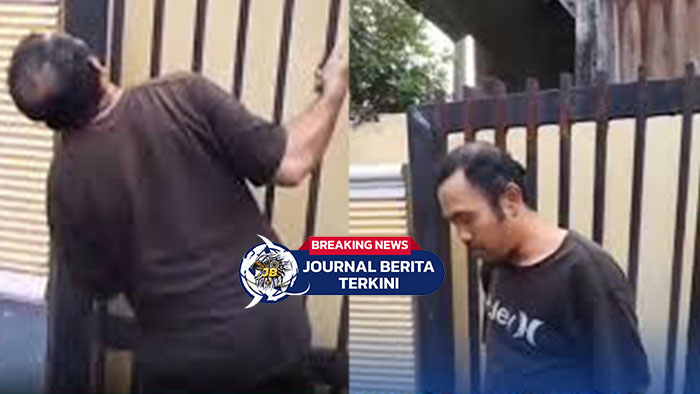 [VIDEO] Tercyduk Emak-Emak! Pria Ini Pasang Kembali Pagar Yang Dicuri Usai Ketahuan Pemiliknya