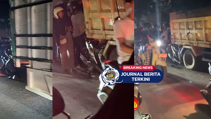 [VIDEO] Tragis! Dua Cewek Alami Kecelakaan di Barombong Akibat Tabrak Truk Parkir