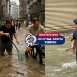[VIDEO] Usai Banjir Topan Ragasa Di Makau! Warga Ramai-Ramai Tangkap Ikan Di Jalanan
