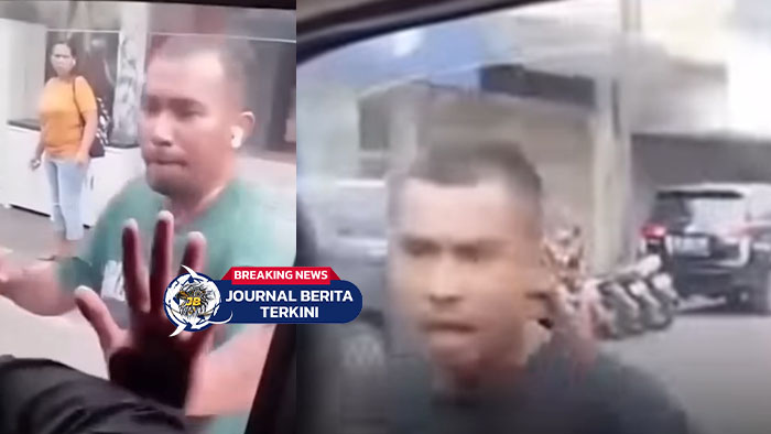 [VIDEO] Viral! Dua Pria Ngamuk Kejar Pengemudi Mobil Di Bogor, Diduga Parkir Liar