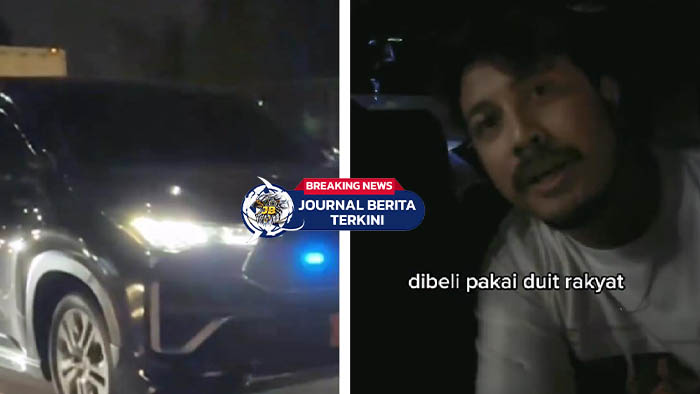 [VIDEO] Viral! Influencer Mamang Osa Tegur Pengendara Mobil Strobo yang Mengganggu di Jalan