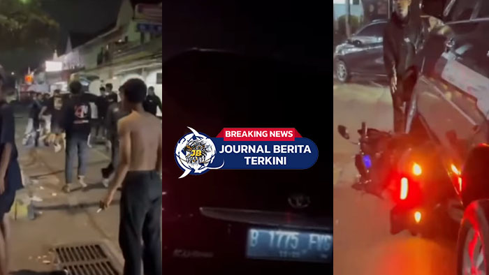 [VIDEO] Viral! Kecelakaan Mobil Tabrak Dua Pemotor di Jababeka Bekasi
