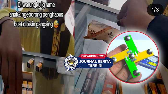 [VIDEO] Viral Mainan Anak SD Gasing Penghapus! Emak-emak Teriak Uang Jajan Anak Habis, Sekolah Melarang!