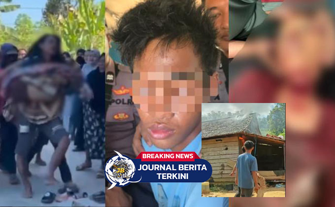 [VIDEO] Viral Rumah Pembunuh Bocah Perempuan MA 10 Tahun saat Pergi Mengaji Dibakar Warga