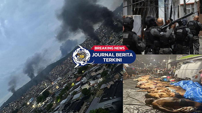 [VIDEO] 132 Anggota Geng Narkoba Brasil Tewas, Gubernur Rio: Kami Ingin Tangkap Hidup-hidup, tetapi...