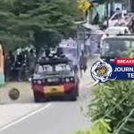 [VIDEO] Aksi Penggerebekan! Mobil Brimob Dilempari Batu Saat Gerebek Bandar Narkoba