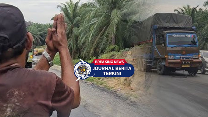 [VIDEO] Aksi Solidaritas! Sopir Truk Bantu Rekan yang Terguling di Bukit Kodok