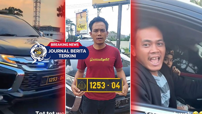 [VIDEO] Ditegur Malah Nantangin! Pajero Plat Palsu Pakai Tot-tot Wuk-wuk, Ternyata Bukan Polisi