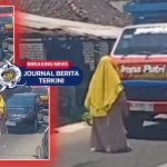 [VIDEO] Emak-emak Nekat Hadang Truk Bermuatan Tebu di Jalan Juwana, Sampai Berjoget di Depan Kendaraan