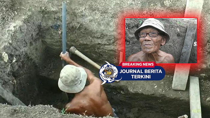 [VIDEO] Kakek di Jabar Kedapatan Gali Lubang, Ternyata untuk Kuburan Sendiri