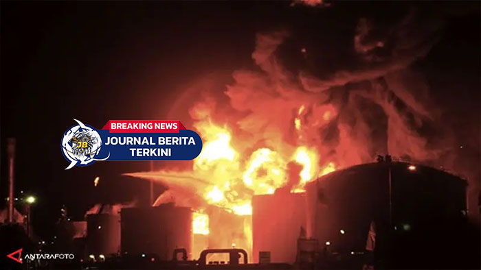 [VIDEO] Kali Kedua! Kilang Minyak Milik Pertamina di Dumai Meledak & Terbakar