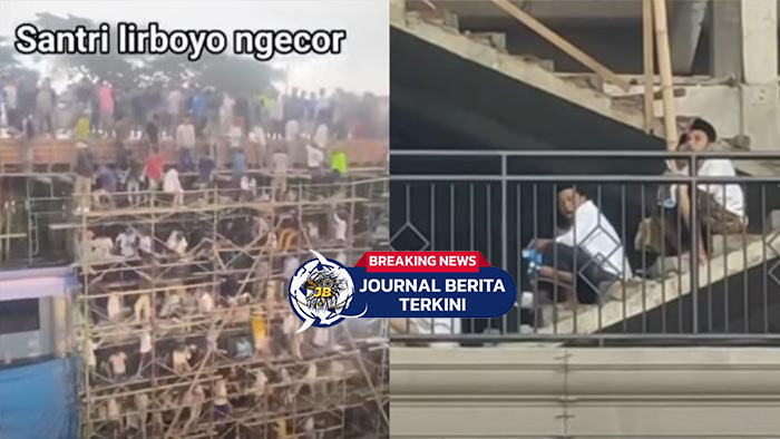 [VIDEO] Klarifikasi Ponpes Lirboyo! Viral Video Santri Ikut Ngecor Bangunan