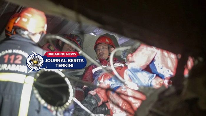 [VIDEO] Korban Selamat Ponpes Ambruk di Sidoarjo 5 Orang, 1 Kondisinya Kritis