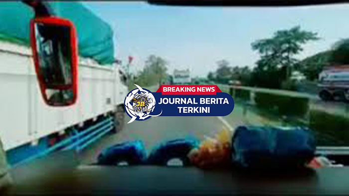 [VIDEO] Mencekam di Jalan Raya Nganjuk! Dua Bus Hampir Saling Senggol Terekam Dash Cam