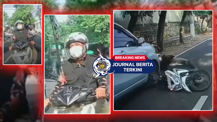 [VIDEO] Motor Nekat Mendahului di Pejaten Berujung Kecelakaan, Pengendara Mengelak Meski Bukti Video Ada