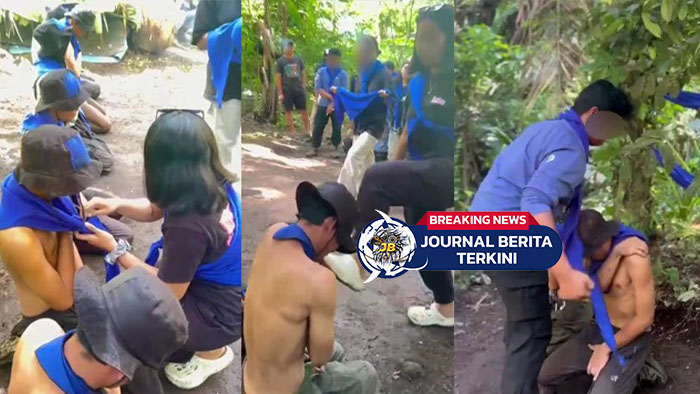 [VIDEO] Orang Tua Lapor Polisi! Peserta Orientasi Pecinta Alam di Bitung Pakai Kekerasan Sejumlah anggota baru mengalami keker4san saat orientasi di komunitas pecinta alam Kota Bitung, Sulawesi Utara. Dalam rekaman video, korban tampak hanya mengenakan topi dan slayer biru. Baju korban dilucuti kemudian dip4ksa berlutvt, dipvkul bergantian dan bahkan ditend4ng hingga tubuh mereka penuh luk4 dan mem4r. Orang tua korban, Nurdiana, melaporkan kejadian ini ke polisi setelah putranya, AA, pulang dengan wajah bengk4k, leb4m, dan bibir pecah. AA awalnya berdalih ceder4 akibat gigitan tawon, hingga Nurdiana mengetahui kebenaran setelah melihat video yang direkam anaknya sendiri. AA mengatakan pemukvlan dilakukan bergantian oleh beberapa peserta dan korban dilarang menceritakan kejadian itu ke pihak luar. Meski kondisi fisiknya mulai membaik, Nurdiana menegaskan kasus ini harus diusut tuntas agar praktik serupa tidak menimpa korban lain. #kejadianhariini #jàngkauanluas #beranda #viralindonesia #peristiwaterkini #indonesia #viral #kejadian #peristiwa #Orientasi #PecintaAlam #Bitung #Kekerasan