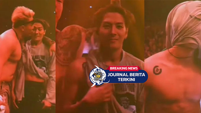 [VIDEO] Pelecehan! Jackson Wang Shock Dicium Fans Pria saat Konser di Bangkok