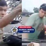 [VIDEO] Tak Diberi Jalan! Pengendara Emosi dan Pecahkan Kaca Mobil di Palembang