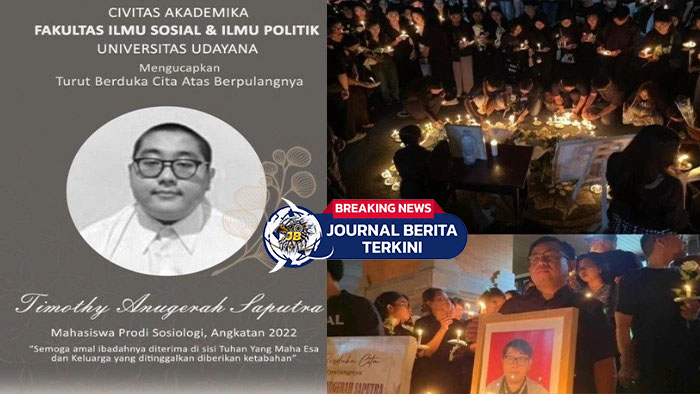 [VIDEO] Timothy Anugerah Saputra! Suasana Haru Iringi Kremasi Mahasiswa Udayana
