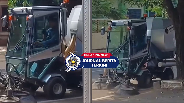 [VIDEO] Viral Mobil Penyapu Jalan Senilai Rp 1,1 Miliar di Tuban Tuai Kritik Warganet