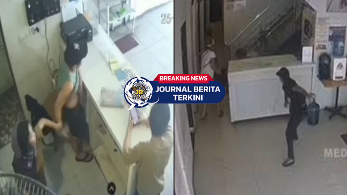 [VIDEO] Viral Tamu Mengamuk Serang Resepsionis Hotel di Medan Pakai Sajam