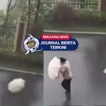 [VIDEO] Viral di China! Ibu Terus Melangkah Saat Anaknya Tertiup Angin Kencang