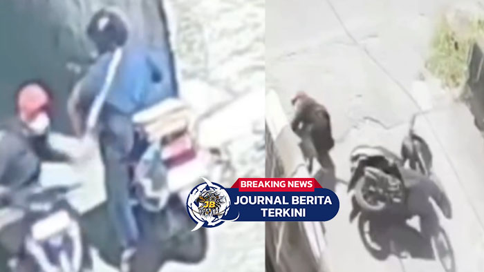 [VIDEO] Aksi Jambret di Payakumbuh Gagal! Pelaku Terjatuh dan Tinggalkan Barang di TKP