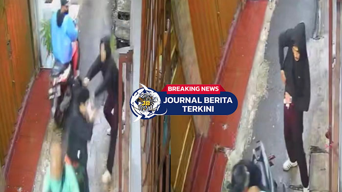 [VIDEO] Aksi Kr!minal! Pasangan Suami Istri Jadi Korban di Tambora, Jakarta Barat