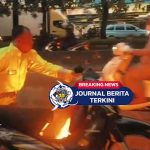 [VIDEO] Aksi Sigap Polisi! Aiptu Edi Padamkan Motor Terbakar di Tengah Banjir