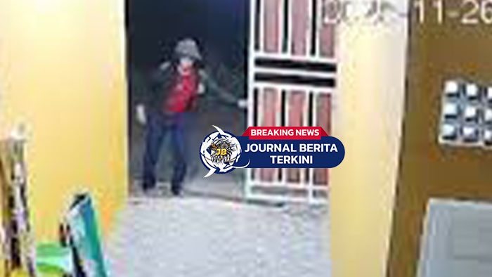 [VIDEO] Aksinya Terekam CCTV! Detik-detik Pemuda di Medan Curi Motor di Kos-kosan