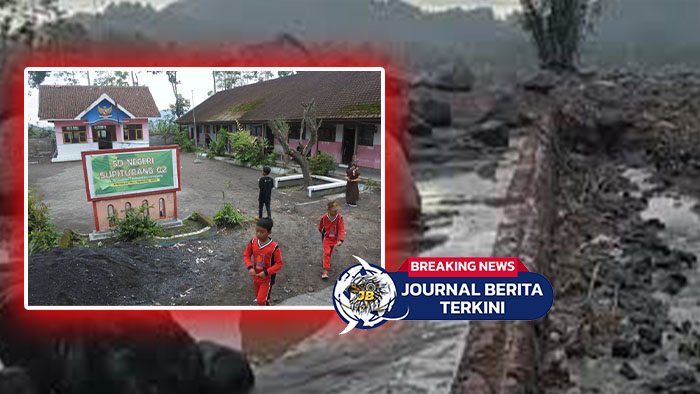 [VIDEO] Bangunan SDN 2 Supiturang Rata dengan Tanah Setelah Erupsi Semeru