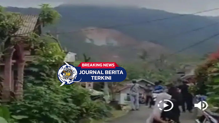 [VIDEO] Detik-Detik Tanah Longsor Terjadi di Dusun Situkung