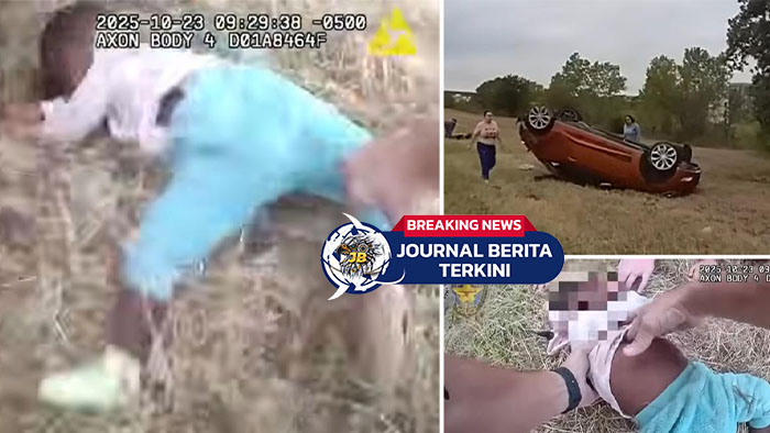[VIDEO] Detik Menegangkan! Polisi Angkat Mobil untuk Selamatkan Bayi di Texas