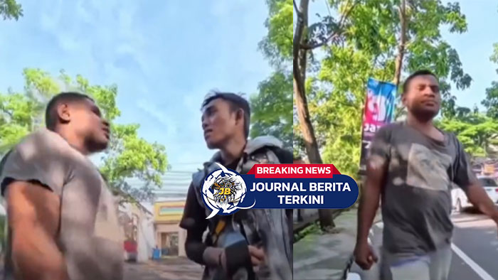 [VIDEO] Ditonjok Pelaku Tak Dikenal! Pria Dianiaya saat Perbaiki Motor di Depan Mabes TNI