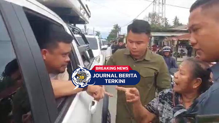 [VIDEO] Emak-Emak Warga Batubara Hadang Rombongan Gubernur Sumatra Utara Bobby Nasution