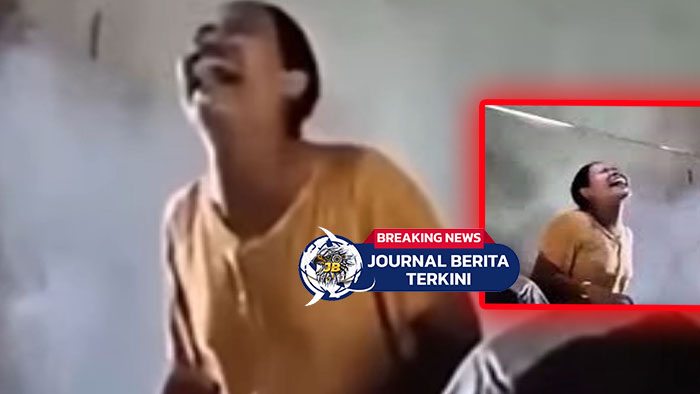 [VIDEO] Emak-emak di Purwodadi Mendadak Kesurupan Saat Petugas Penagih Utang Datang