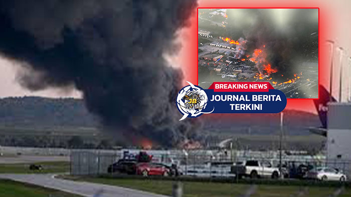 [VIDEO] Momen Pesawat UPS 2976 Meledak Besar, 7 Tewas dan Belasan Luka-Luka