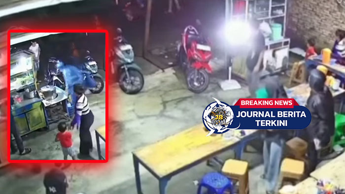 [VIDEO] Motor Dirampas! Aksi Kejahatan Sejumlah Remaja Bacok Korban Di Medan Marelan