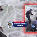 [VIDEO] Pantai Cikeueus! Dua Pemancing Hilang Akibat Ombak Besar