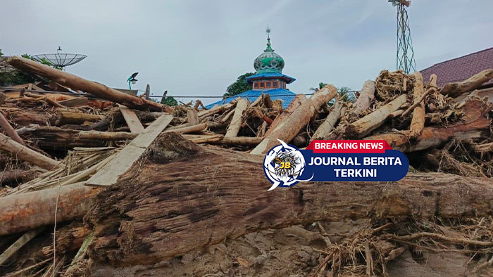 [VIDEO] Pascabencana! Gunungan Kayu Menumpuk di Desa Garoga Hutagodang