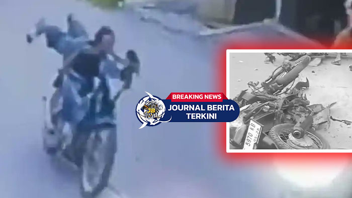 [VIDEO] Pemotor Ugal-Ugalan Tabrak Pelajar SMP di Mekar Jaya, Bogor