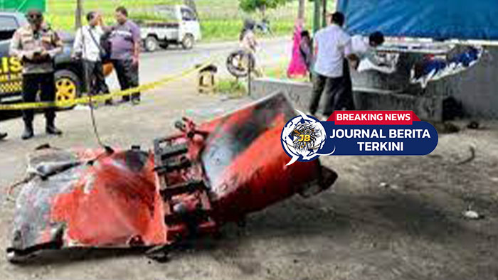 [VIDEO] Peristiwa di Blitar! Kompresor Angin Bengkel Mengalami Ledakan, Satu Orang Jadi Korban