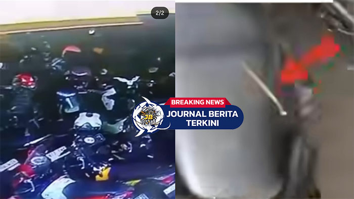 [VIDEO] Perusakan Jok Motor! CCTV Rekam Aksi Perusakan di Universitas Pamulang