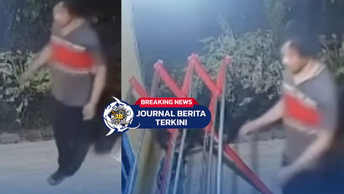 [VIDEO] Rayap Besi Beraksi Bawa Kabur Jemuran Aluminium Warga