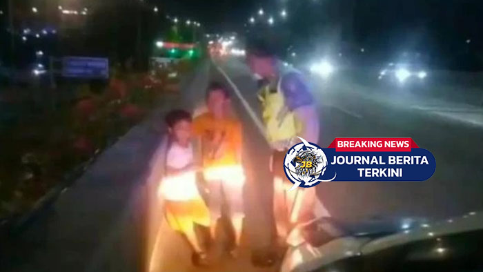 [VIDEO] Tersesat! Dua Anak Laki-laki Ditemukan di Tol Layang Papanggo